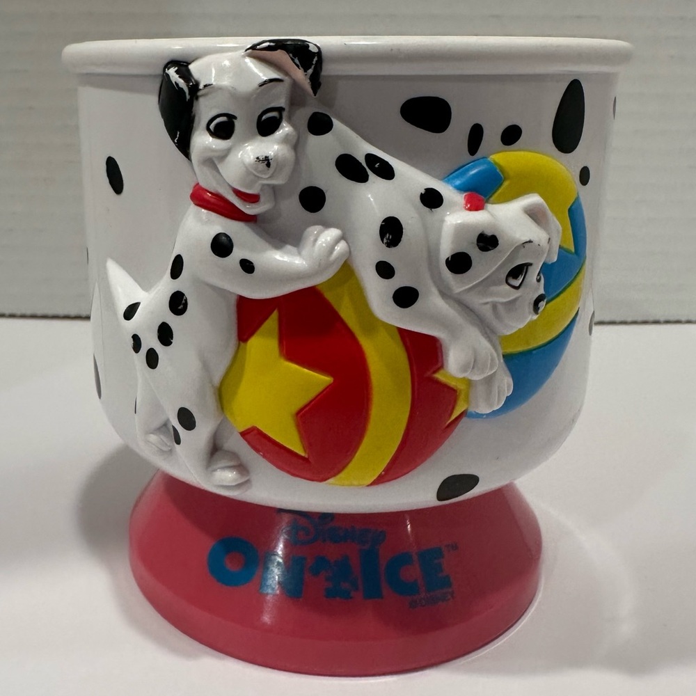 Vintage Disney 101 Dalmatians Plastic Souvenir Cup